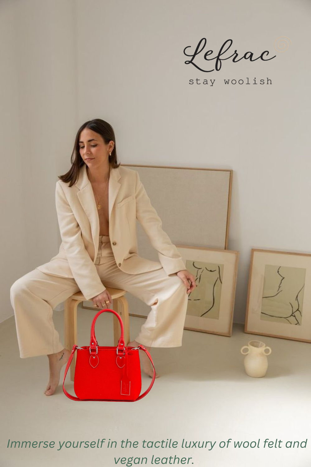 EMMA Red Mini Handbag