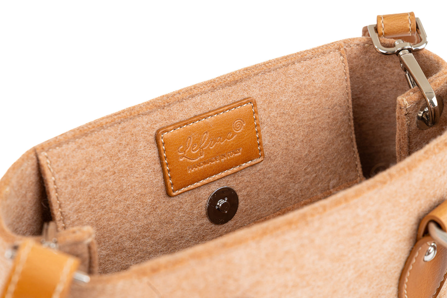 EMMA Camel Mini-Handtasche