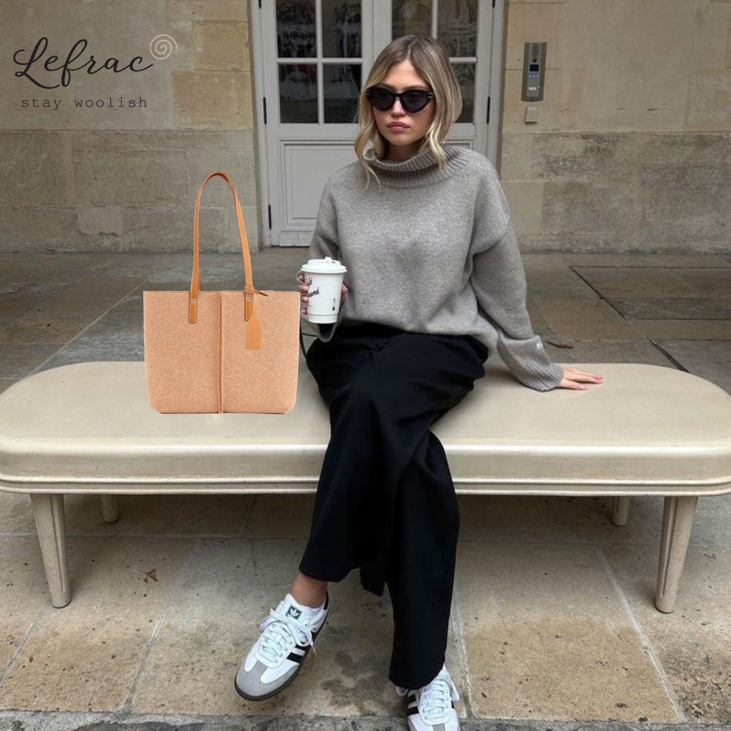 Tote Bag Large Camel