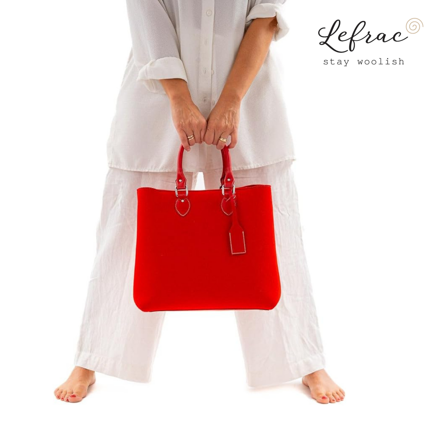 EMMA Rote Handtasche