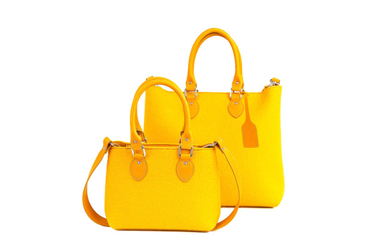 EMMA Yellow Handbag