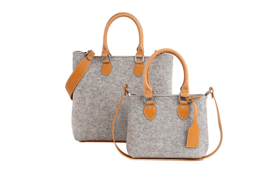 EMMA Grey Mini Handbag