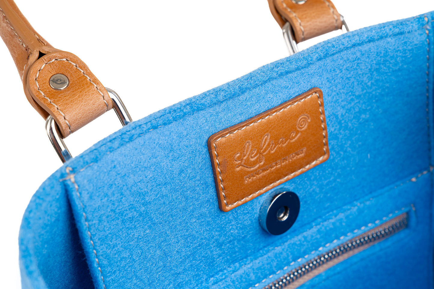 EMMA Hellblaue Mini-Handtasche 