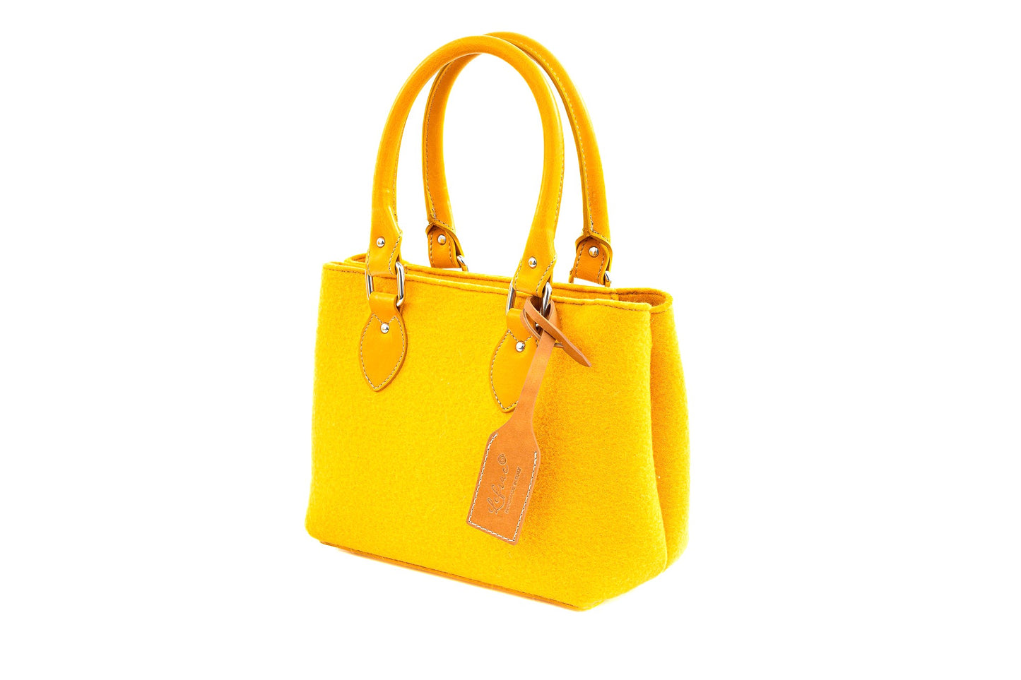 EMMA Gelbe Mini-Handtasche 