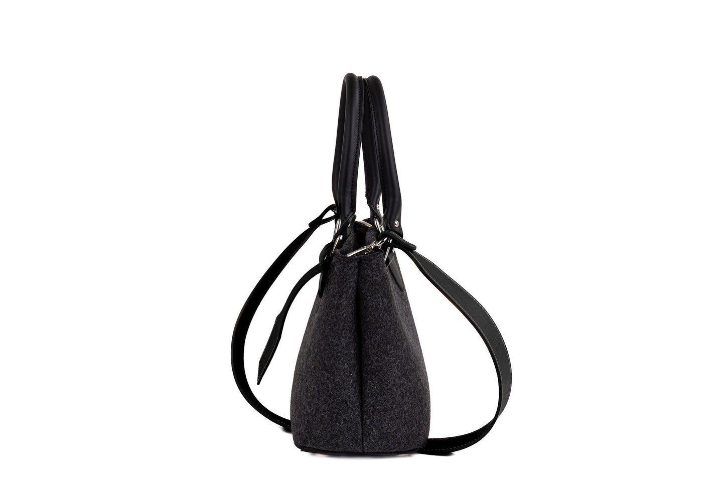 EMMA Charcoal Grey Mini Handbag