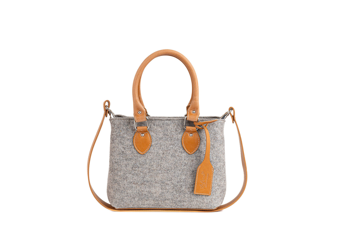 EMMA Grey Mini Handbag