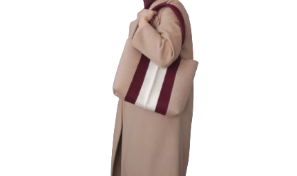 High-quality Merino wool felt tote bag, lighter and sturdier than leather. Features 4 internal pockets, magnetic buttons, and a spacious design. Handmade in Italy. Available in Camel, Bordeaux, and White.-Lefrac