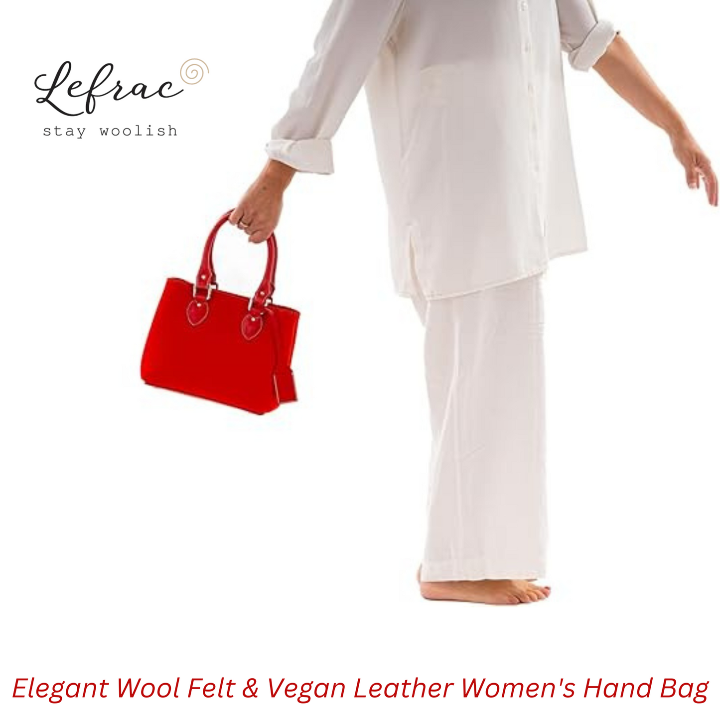 EMMA Rote Mini-Handtasche 